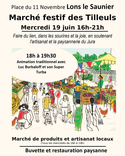 Le Marché Festif des Tilleuls