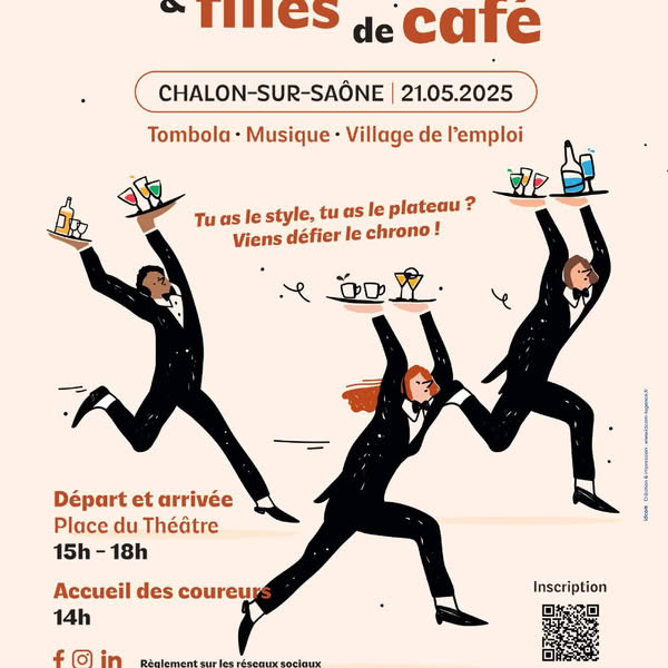 Chalon-sur-Saône : la Course des Filles et Garçons de Café, un élan festif pour valoriser les métiers de service