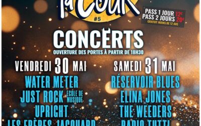 Festival “Grange ta Cour” à Tournus : deux jours de concerts et de convivialité sous le Préau des Arcades