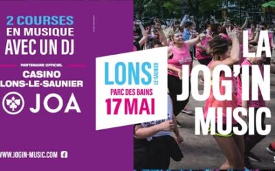 Lons-le-Saunier : la Jog’in Music prépare son retour festif au Parc des Bains le 17 mai
