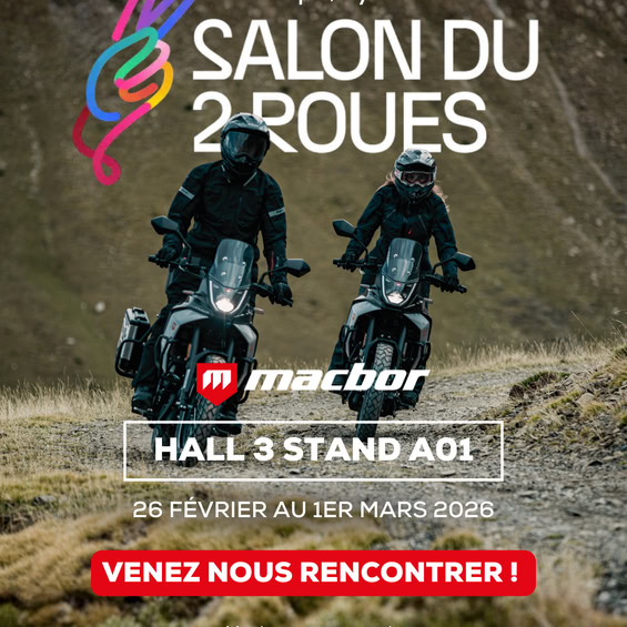 Macbor au Salon du 2 Roues Lyon 2026