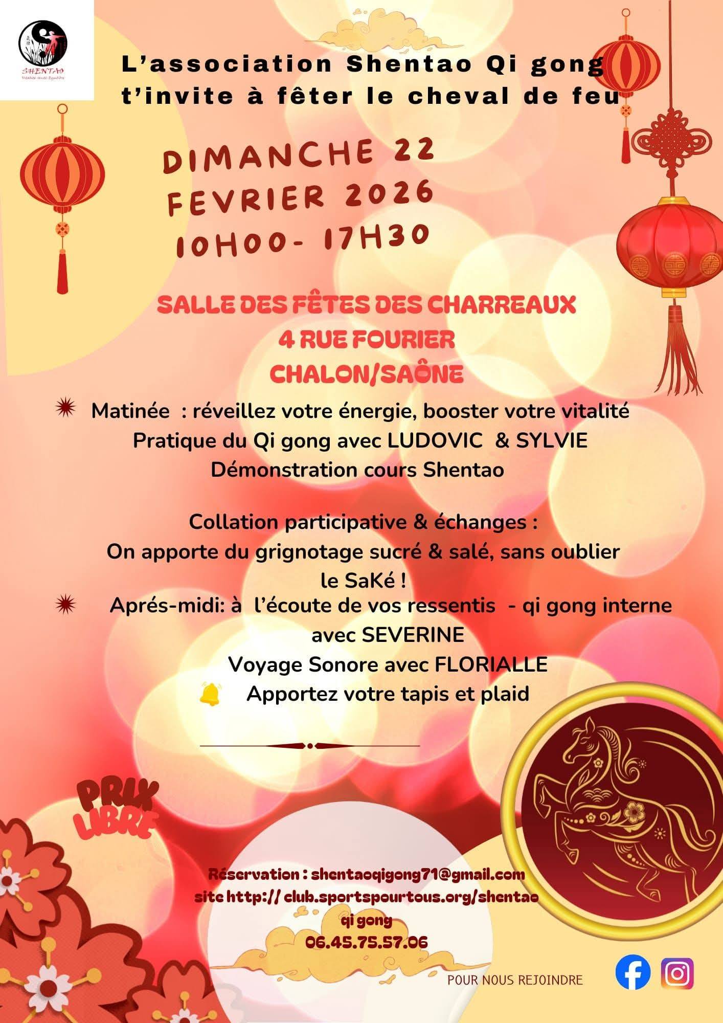 CHALON-SUR-SAÔNE : DOMPTER L'ÉNERGIE DU "CHEVAL DE FEU" LE TEMPS D'UNE JOURNÉE VIBRATOIRE AUX CHARREAUX