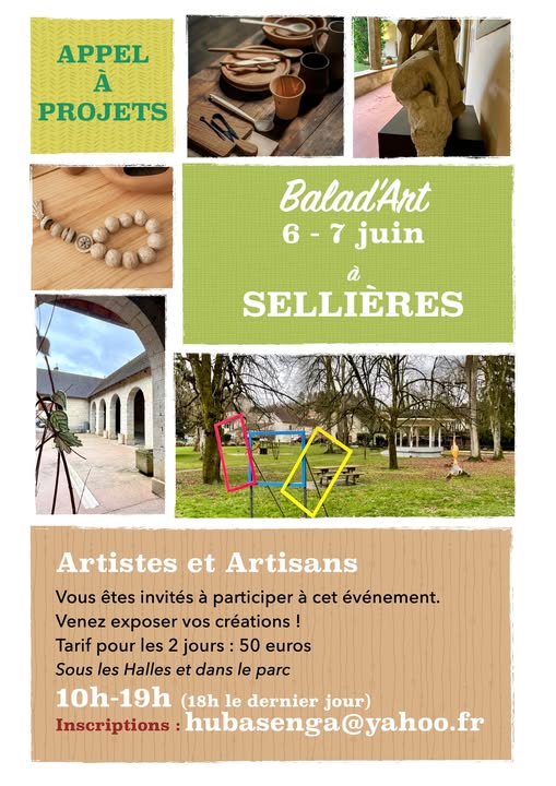 BALAD'ART  6 & 7 JUIN 2026 – SELLIÈRES (JURA)