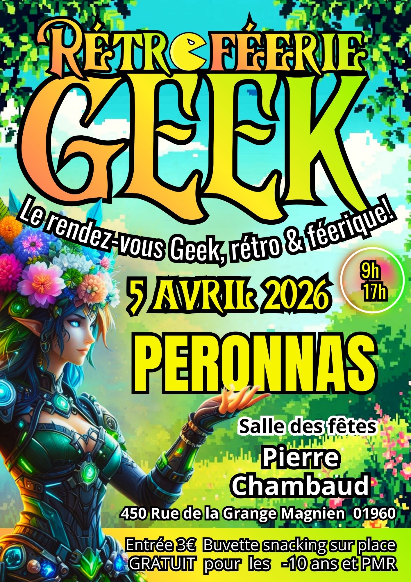 RETRO FEERIE GEEK - PERONNAS 2026