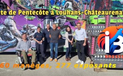 Fête de Pentecôte à Louhans-Châteaurenaud : 60 manèges, 277 exposants