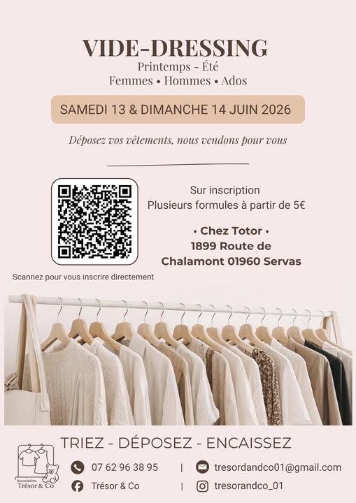 Vide-dressing printemps/été
