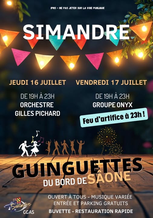 Guinguettes du bord de Saône