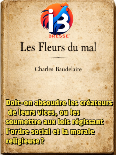 Doit-on absoudre les créateurs de leurs vices, ou les soumettre aux lois régissant l’ordre social et la morale religieuse ?