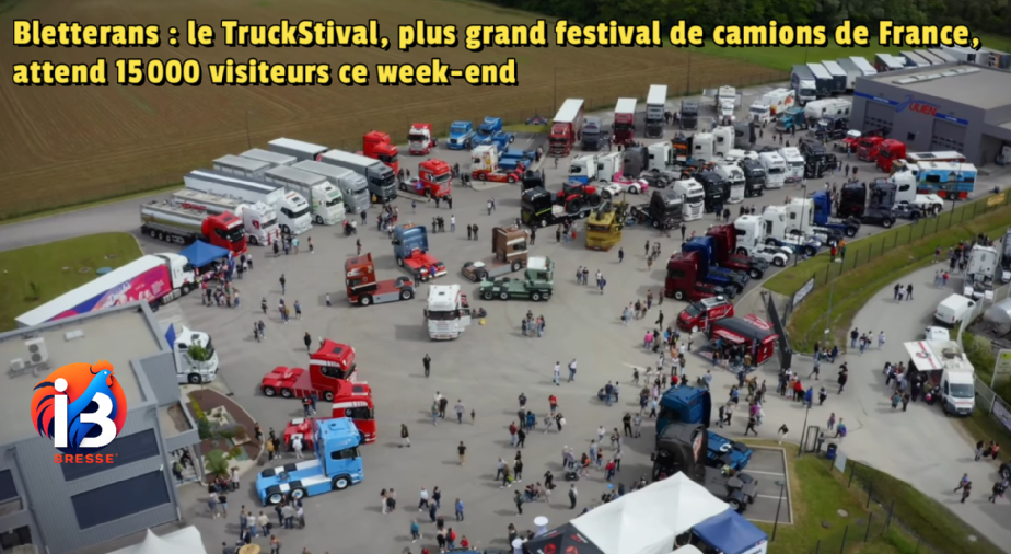 Bletterans : le TruckStival, plus grand festival de camions de France, attend 15 000 visiteurs ce week-end