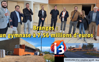 Branges : un gymnase à 7,56 millions d’euros, une chaufferie qui profitera aussi au village, et 500 places pour désengorger Louhans