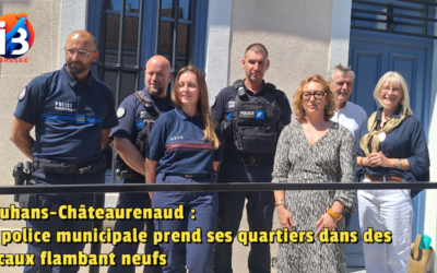 Louhans-Châteaurenaud : la police municipale prend ses quartiers dans des locaux flambant neufs