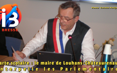 Carte scolaire : le maire de Louhans-Châteaurenaud interpelle les Parlementaires