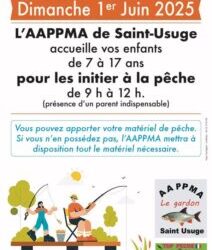 Saint-Usuge : l’AAPPMA “Le Gardon” initie les jeunes à la pêche pour la Fête Nationale