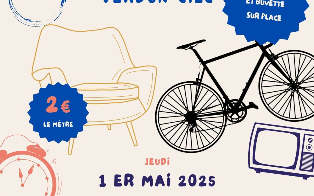 Verdun-sur-le-Doubs : Le Charme Convivial du Vide-Grenier du 1er Mai