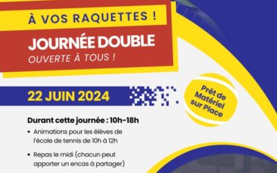 Journée Double – À Vos Raquettes!