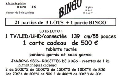 Super Loto Bingo à Ouroux-sur-Saône