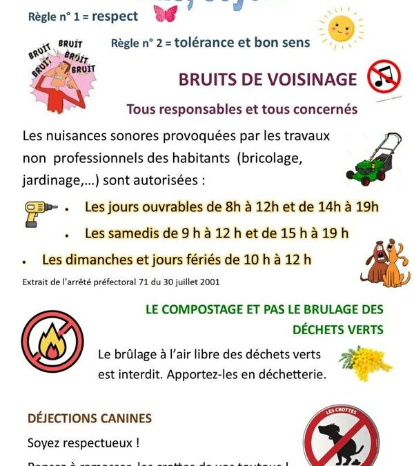 L’Art subtil du voisinage lorsque le respect et bon sens s’invitent par-dessus la haie